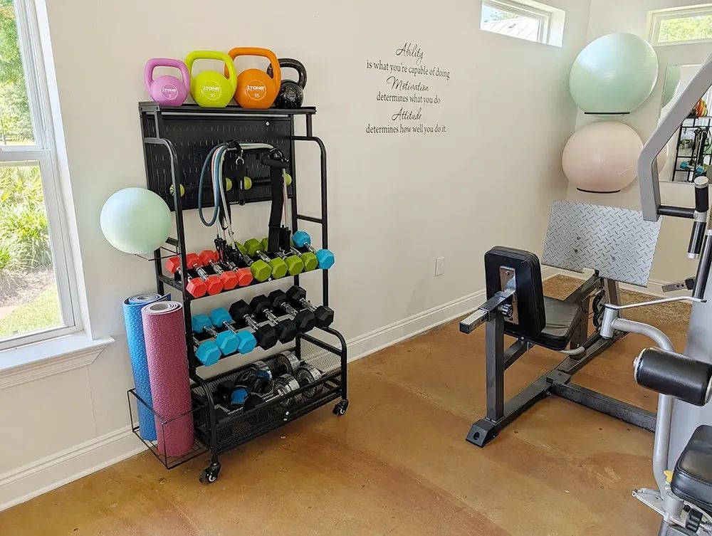 Free Weights at Fitness Center