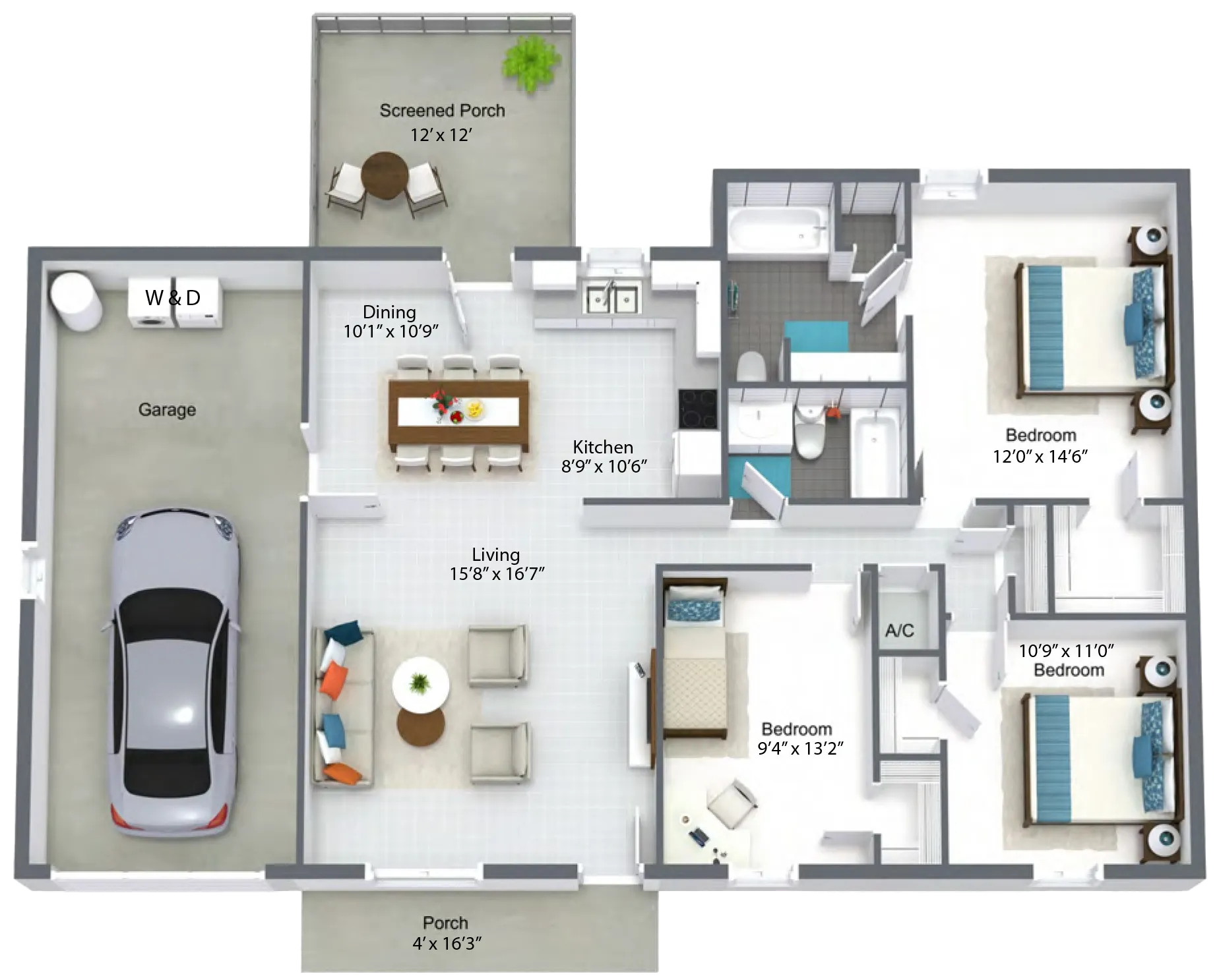 Cypress Floor Plan